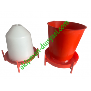 10 tavuk için yemleme ve sulama hoby set