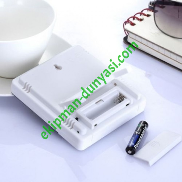 Dijital Termometre, Nem Ölçer ve Saat Dijital Termometre, Nem Ölçer ve Saat