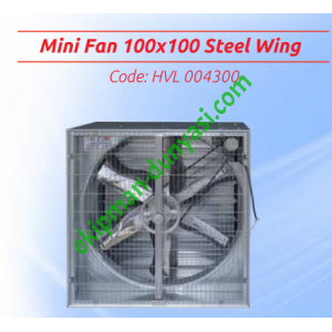 Mini Fan 100x100 çelik kanat Mini Fan 100x100 çelik kanat