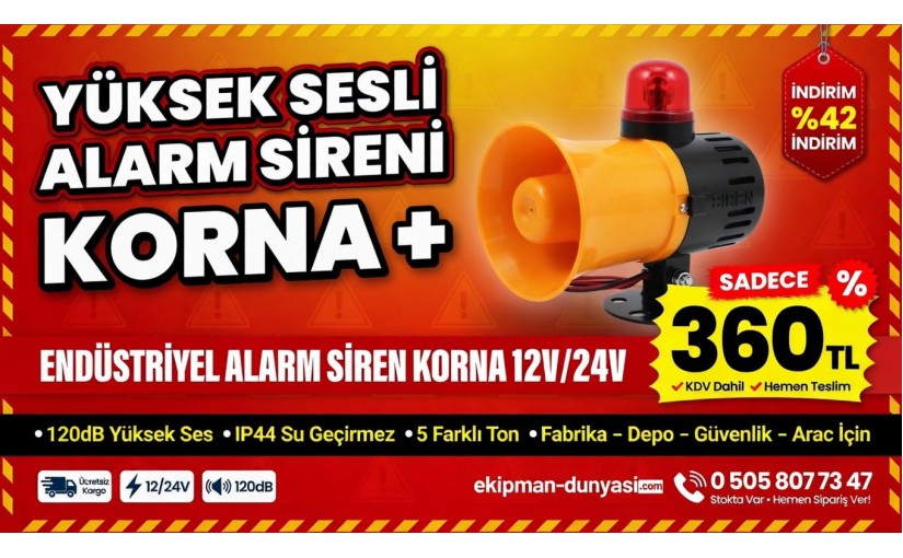 acil durum siren alarm