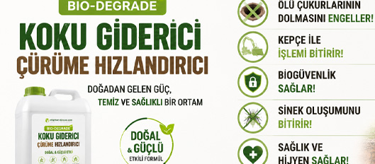 bio-grade çürüme hızlandırma, ölü çukuru eritme