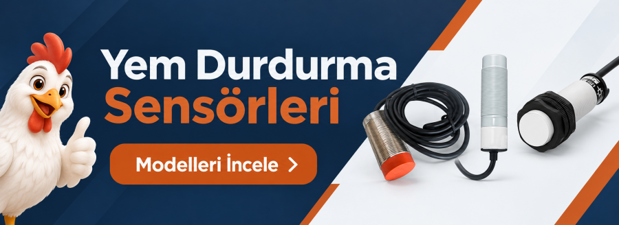 Otomatik yemleme için yem sensörleri