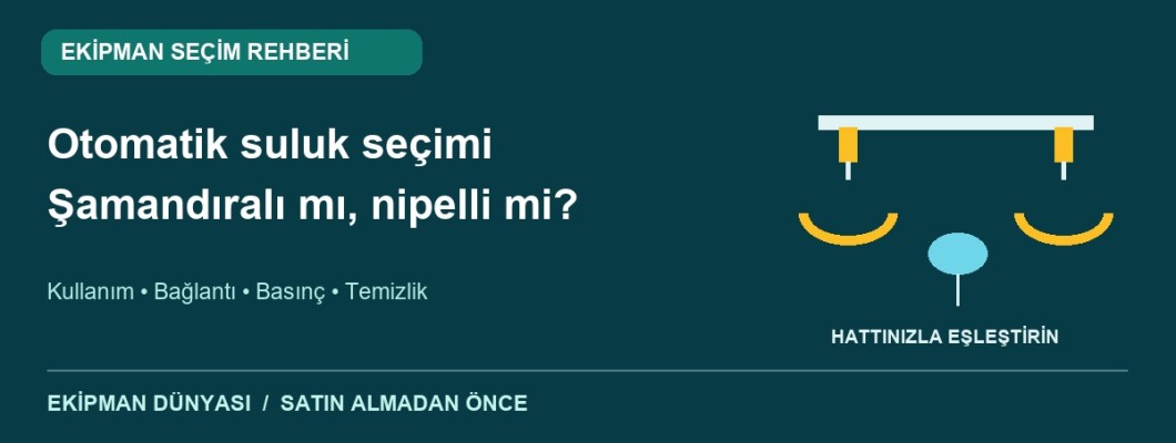 Otomatik Suluk Seçimi: Şamandıralı mı, Nipelli mi?