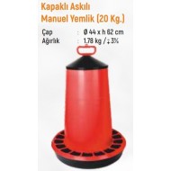 Askılı 20kg manuel yemlik