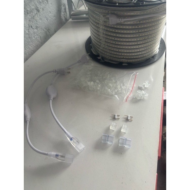 Tek Sıra Şerit hortum Led 100 metre(220Volt) Tek Sıra Şerit hortum Led 100 metre(220Volt)