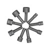 9 Parça Manyetik Somun Adaptörü 5-13mm