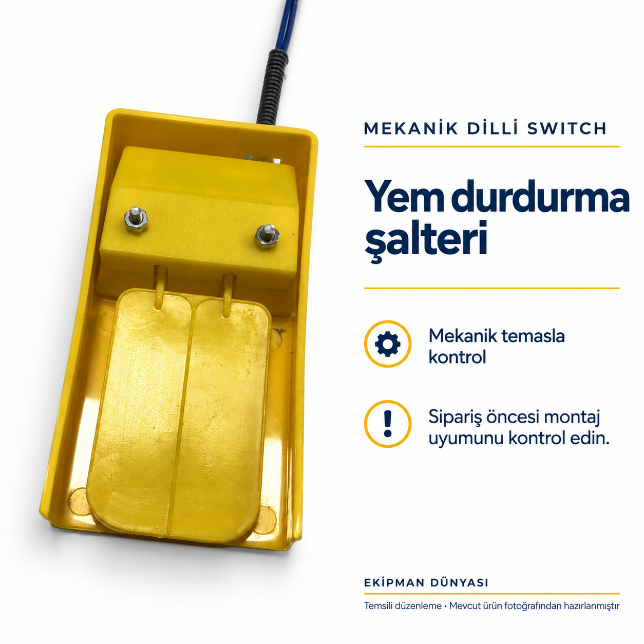 Mekanik dilli yem durdurma switchi tanıtım görseli